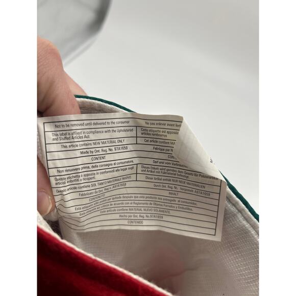 90s Disney Minnie Mouse 3D Embellished Red Felt Christmas Stocking Caroler - Picture 7 of 10